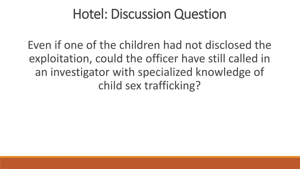 hotel discussion question hotel discussion 5