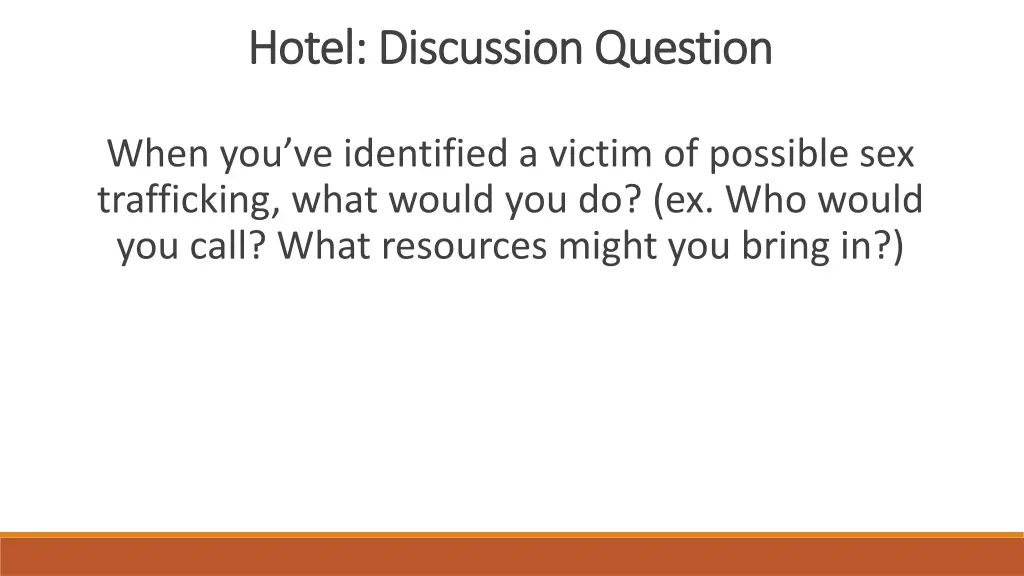 hotel discussion question hotel discussion 6