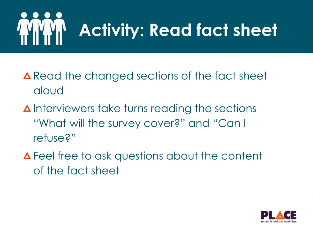 activity read fact sheet