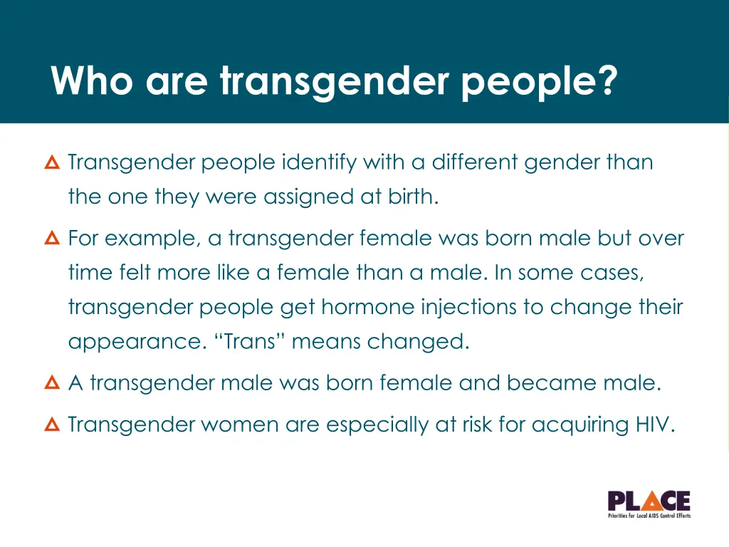 who are transgender people