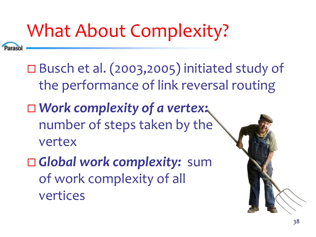 what about complexity