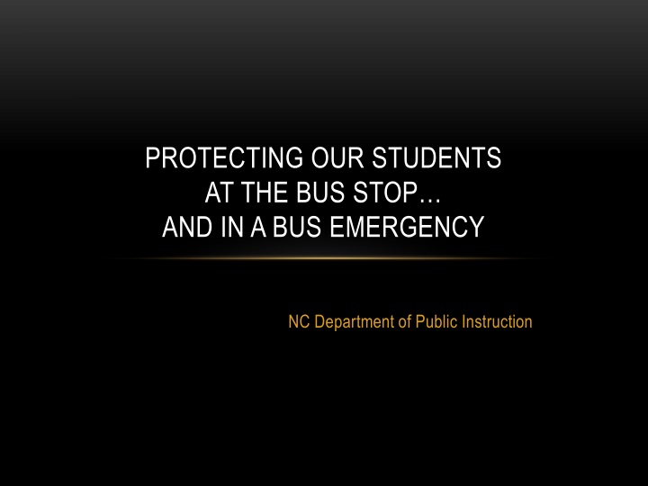 protecting our students at the bus stop