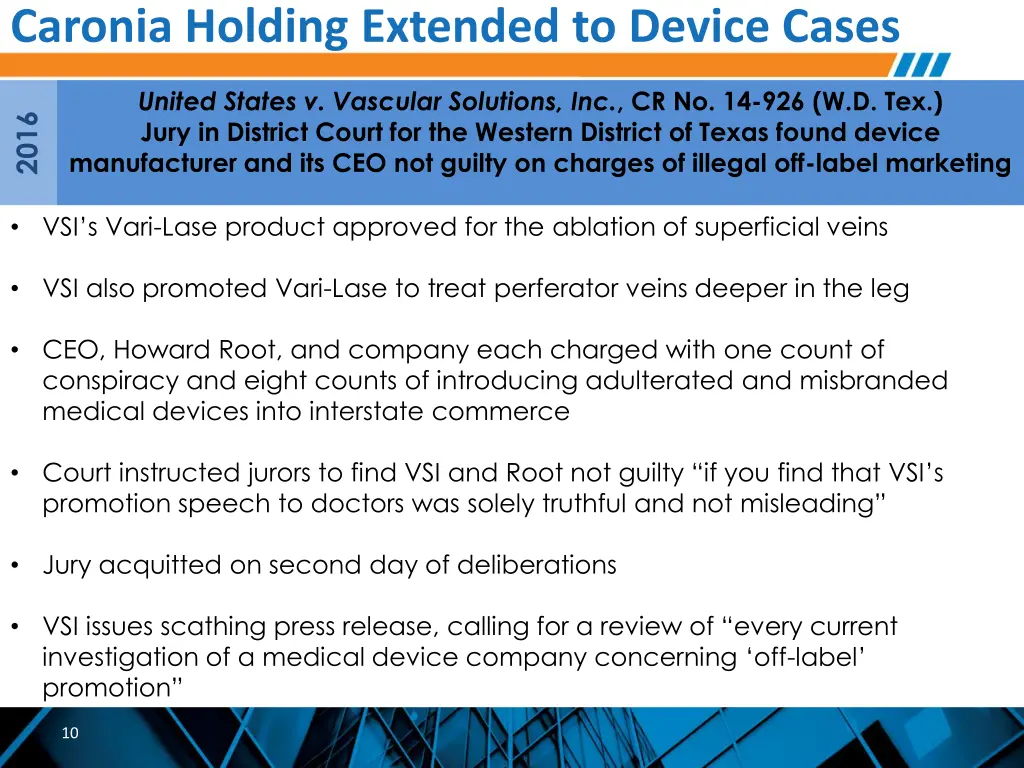 caronia holding extended to device cases