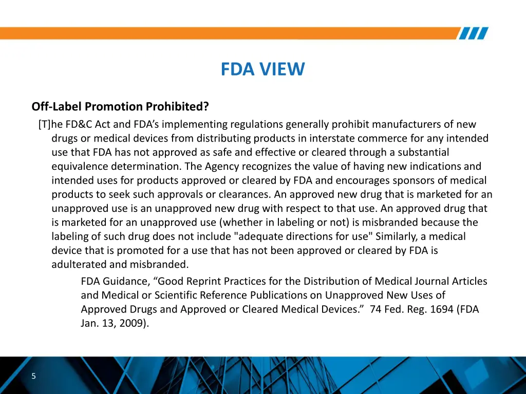 fda view