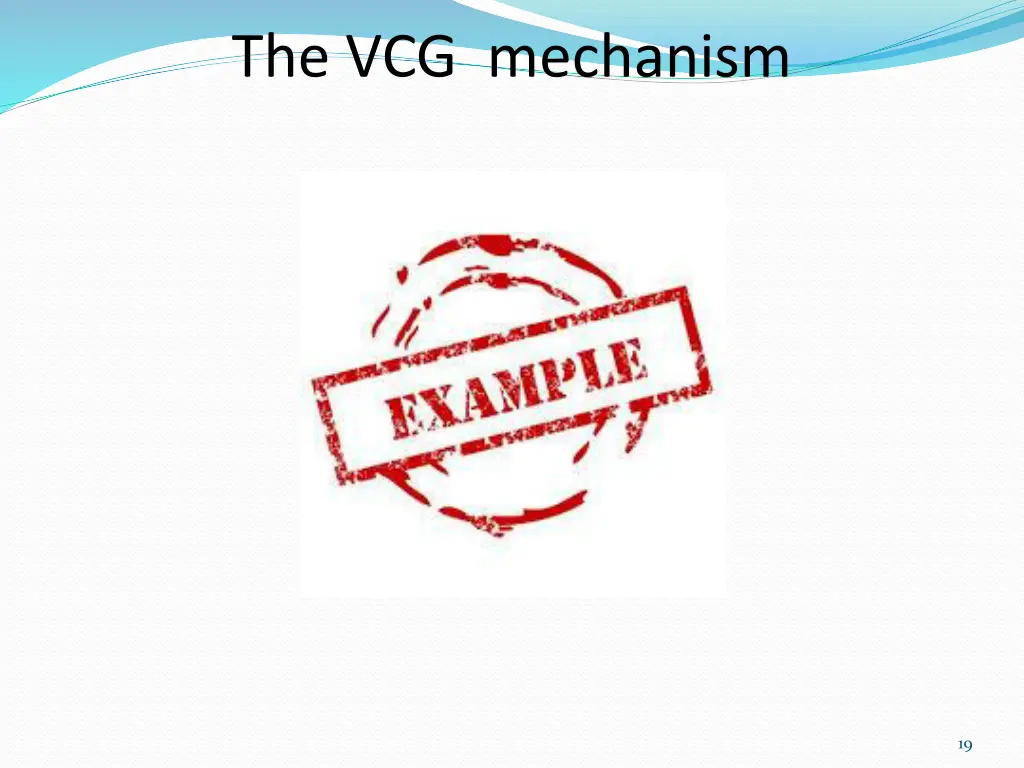 the vcg mechanism 6