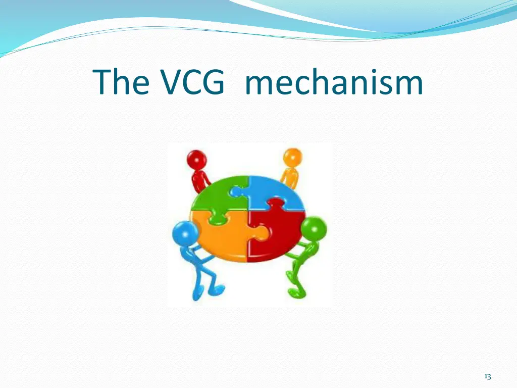 the vcg mechanism