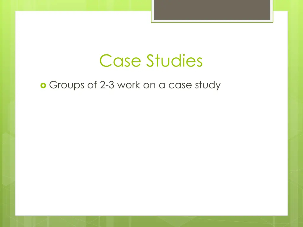 case studies