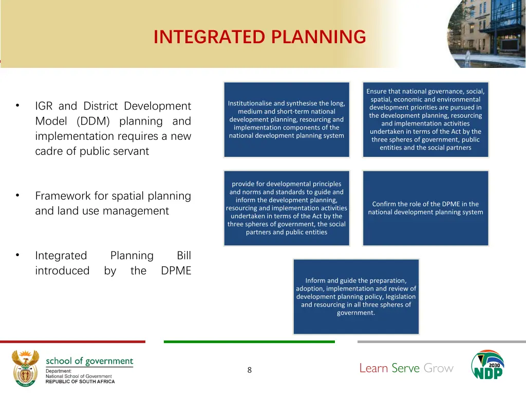 integrated planning