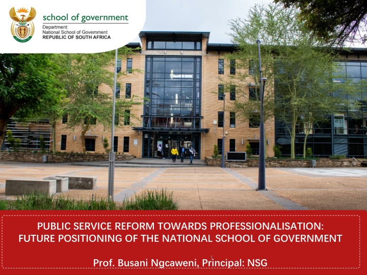 public service reform towards professionalisation
