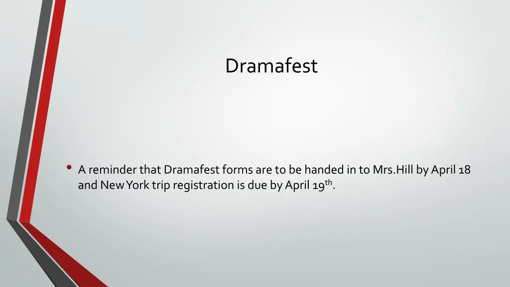 dramafest