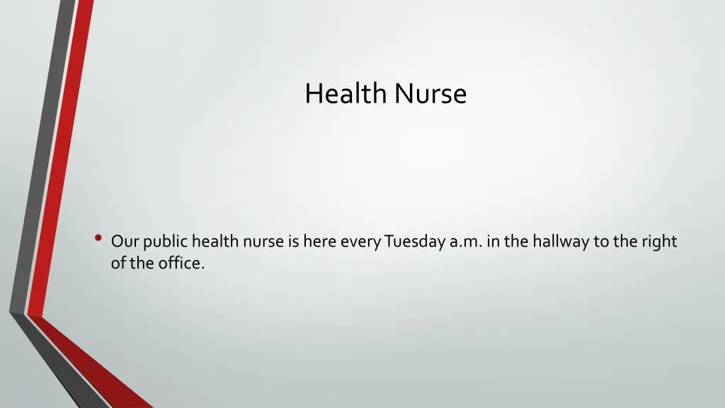 health nurse