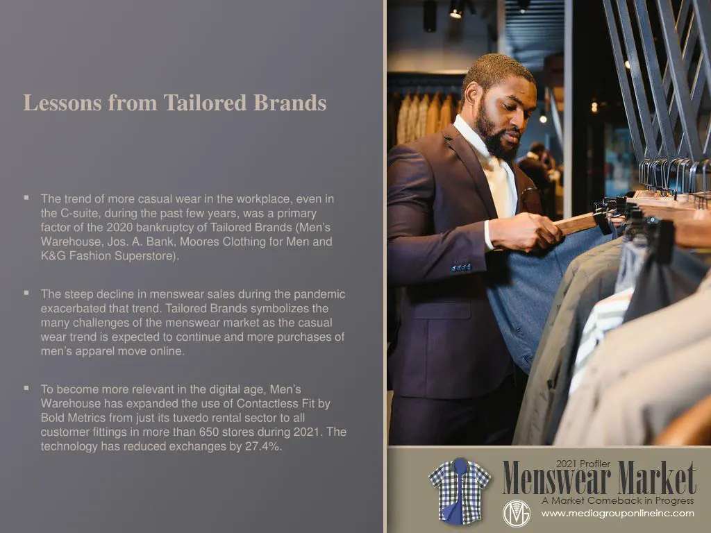 lessons from tailored brands