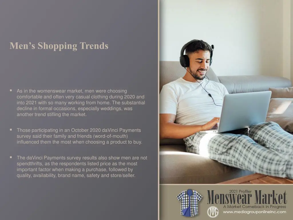 men s shopping trends