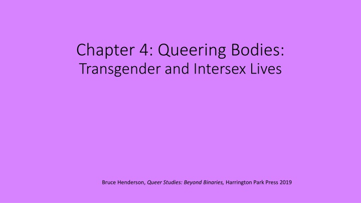 chapter 4 queering bodies transgender