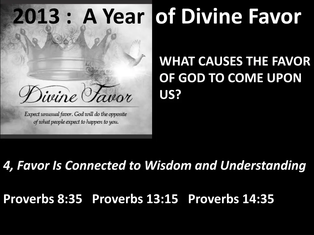 2013 a year of divine favor 14