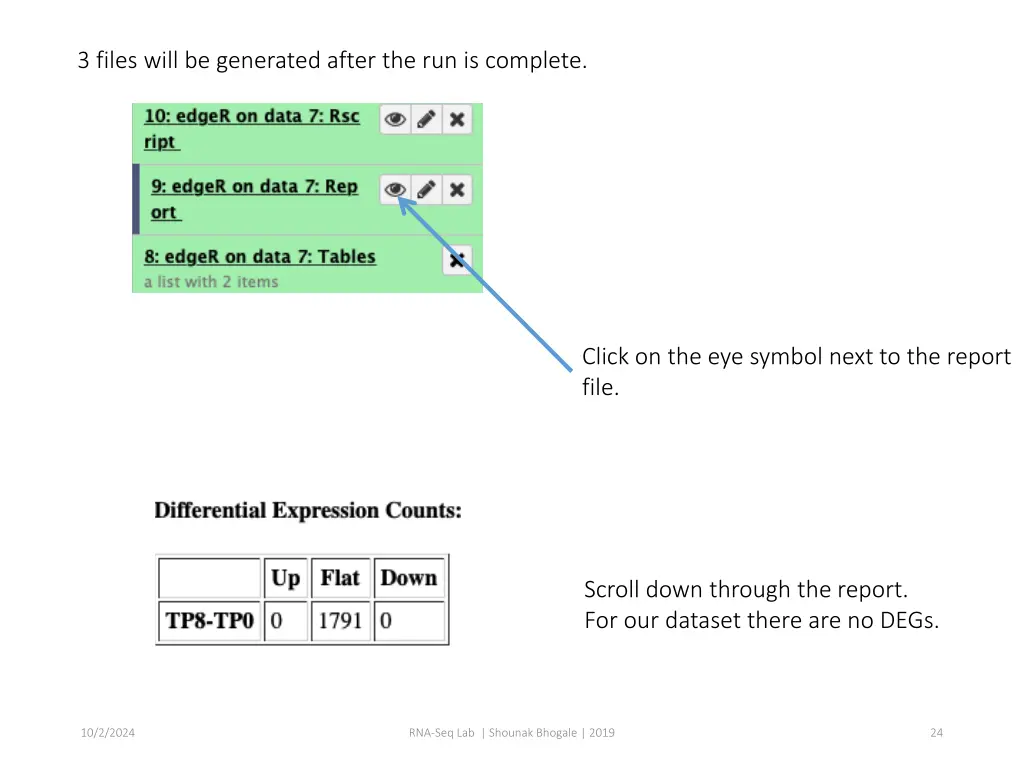 3 files will be generated after