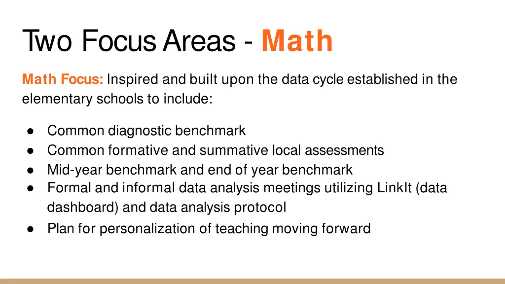 two focusareas math