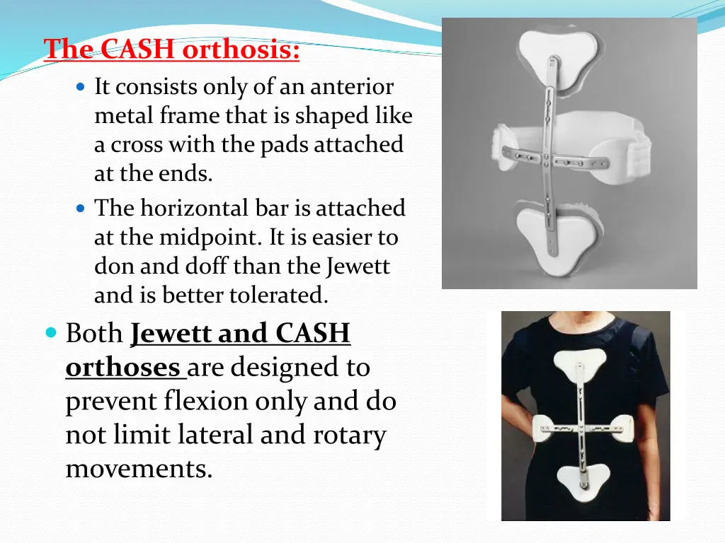 the cash orthosis