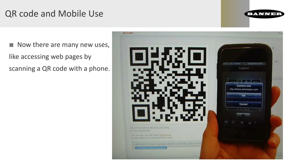 qr code and mobile use