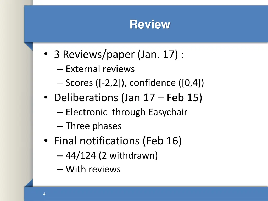 review