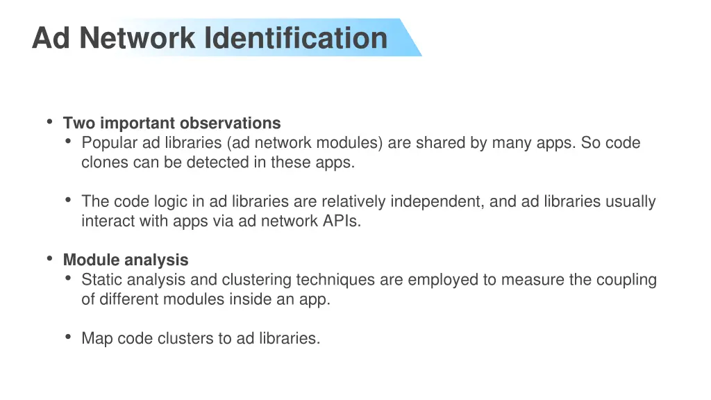 ad network identification