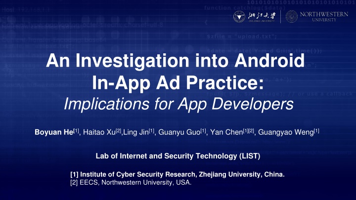 an investigation into android in app ad practice