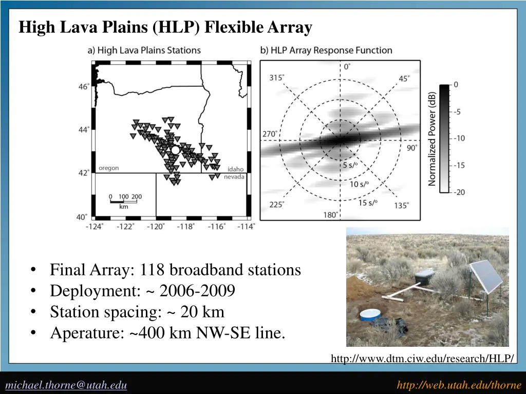 high lava plains hlp flexible array