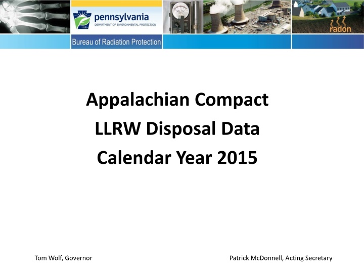 appalachian compact llrw disposal data calendar