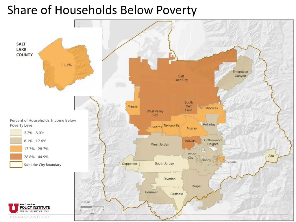 share of households below poverty