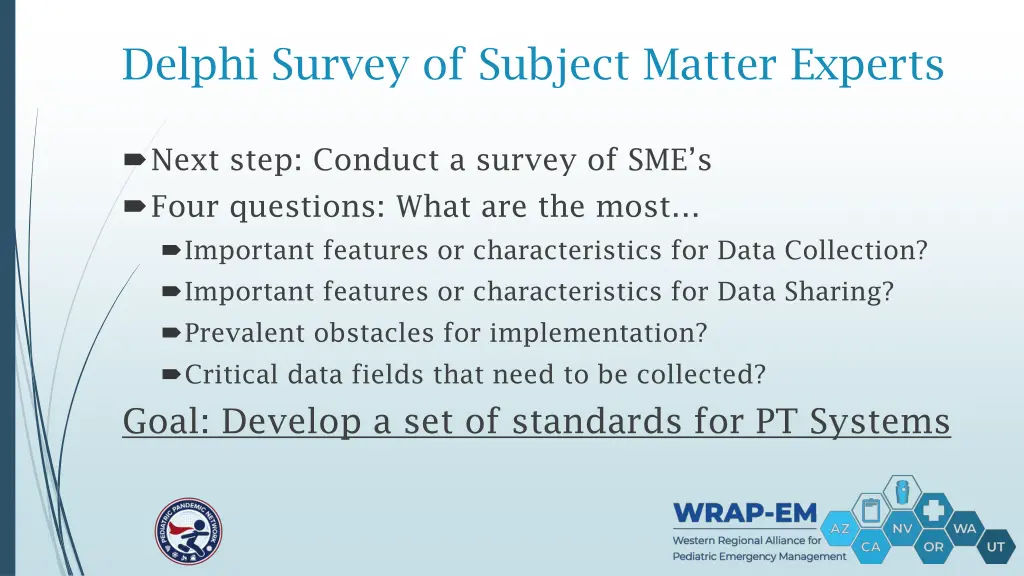 delphi survey of subject matter experts