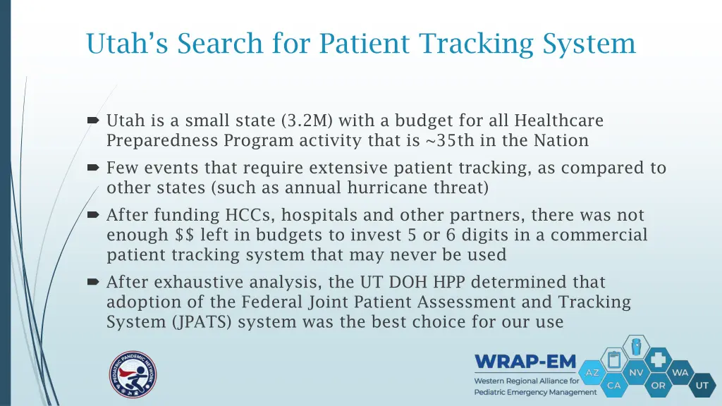 utah s search for patient tracking system 2