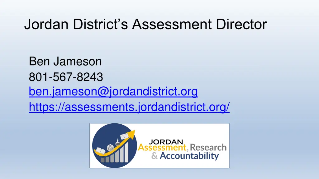 jordan district s assessment director