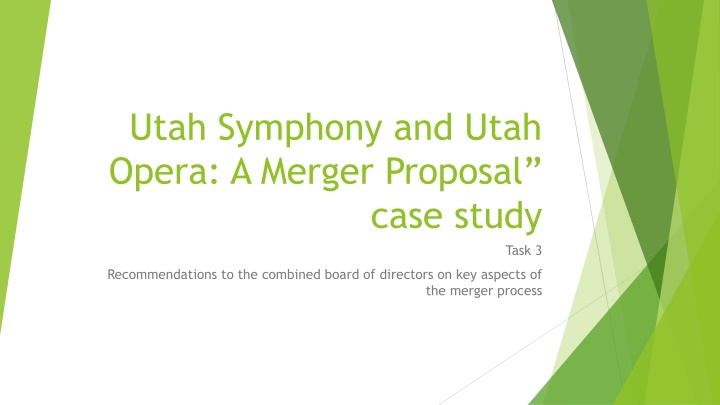 utah symphony and utah opera a merger proposal