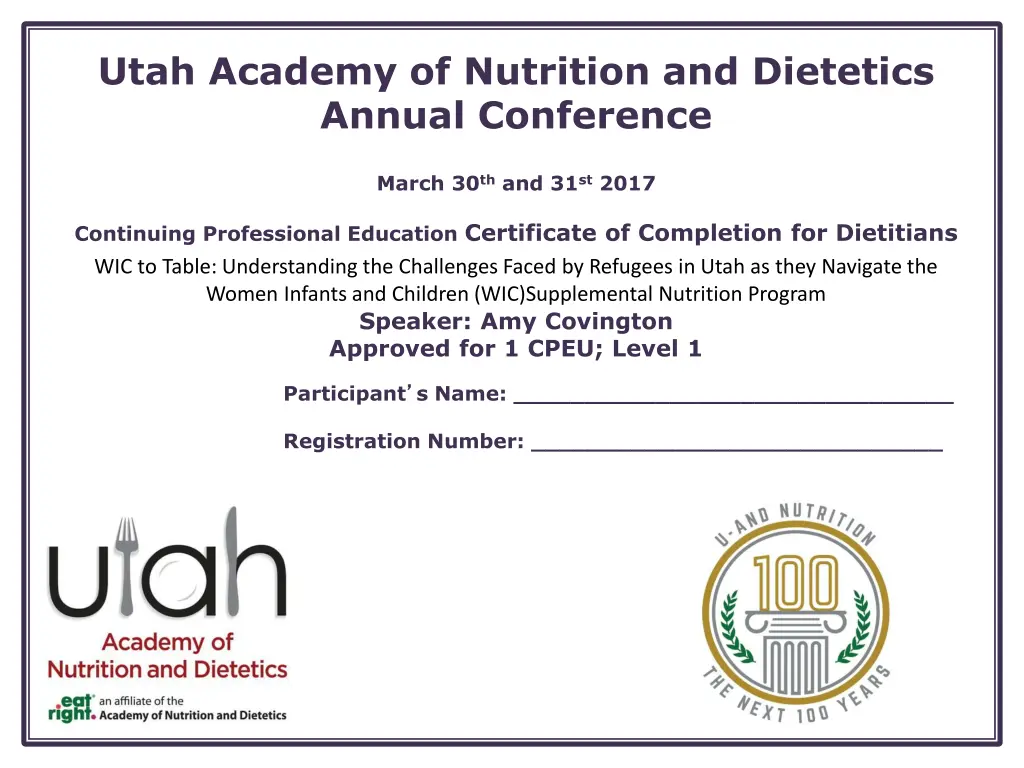 utah academy of nutrition and dietetics annual 5