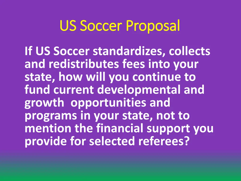 us soccer proposal us soccer proposal 1