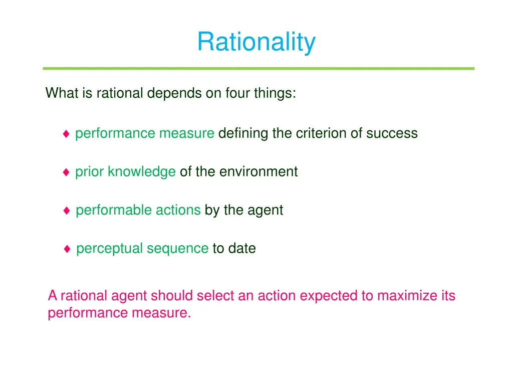 rationality