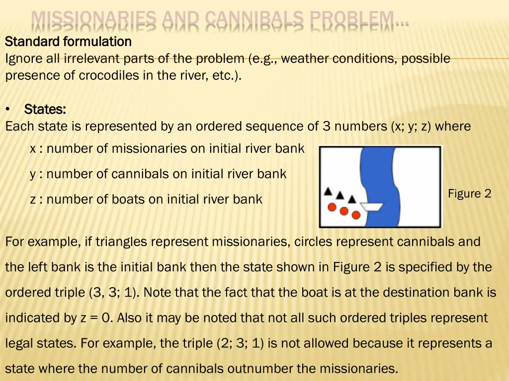 missionaries and cannibals problem 1