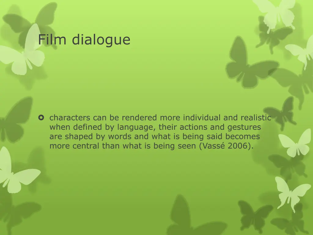 film dialogue