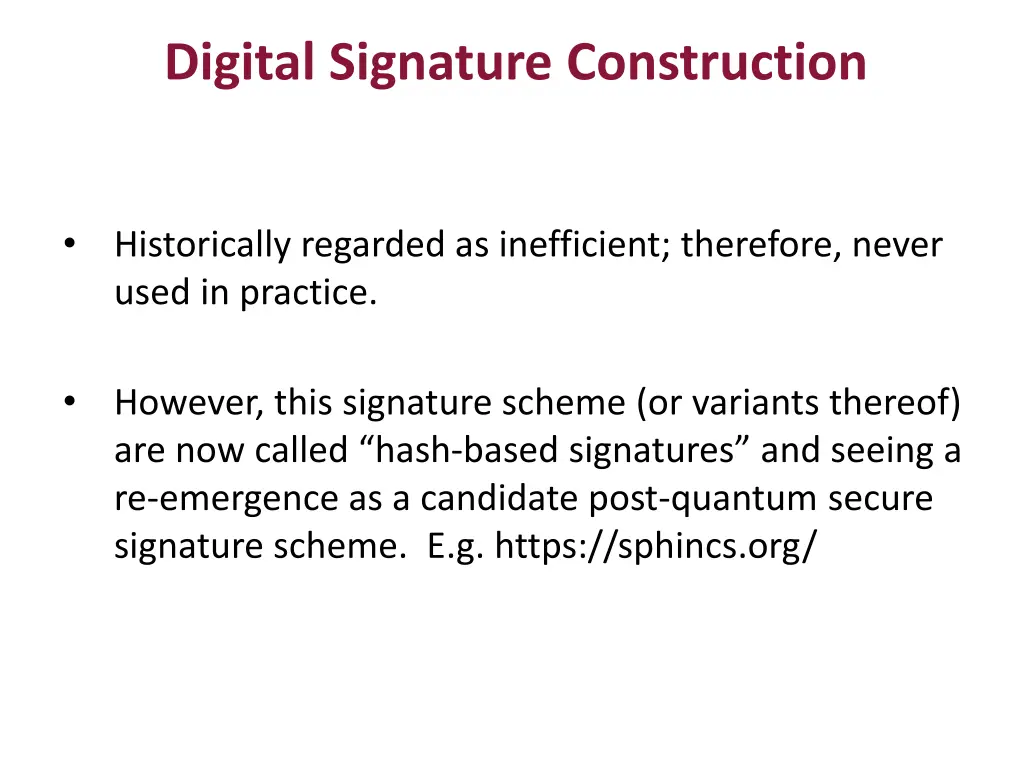 digital signature construction 2