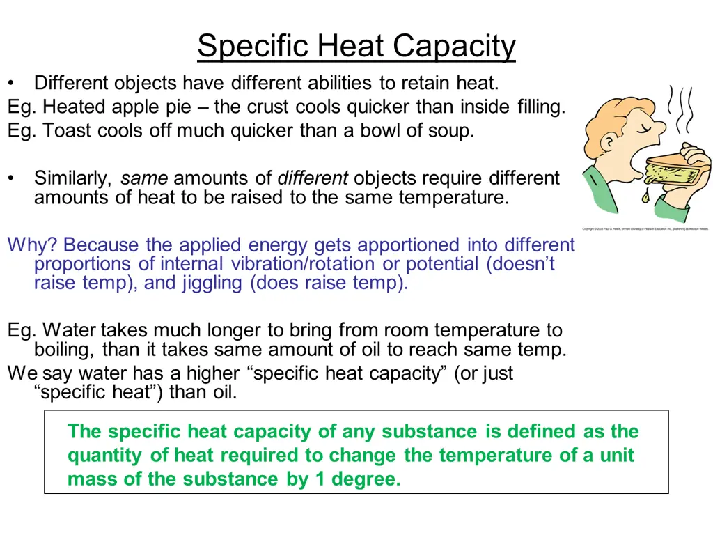 specific heat capacity