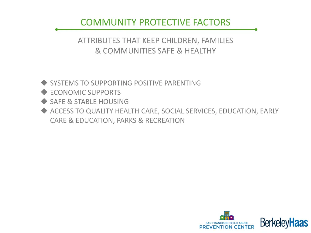 community protective factors