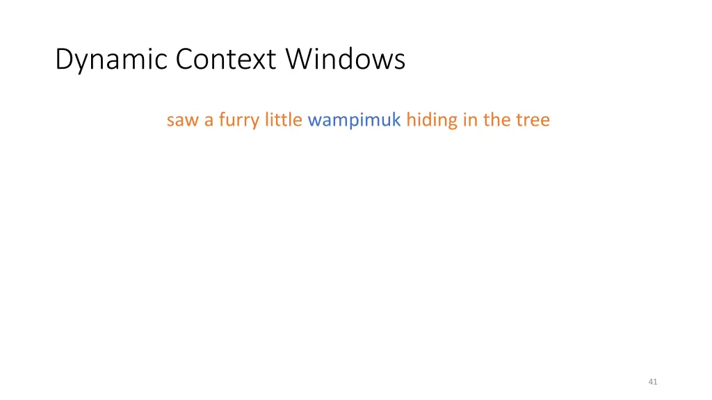 dynamic context windows 1