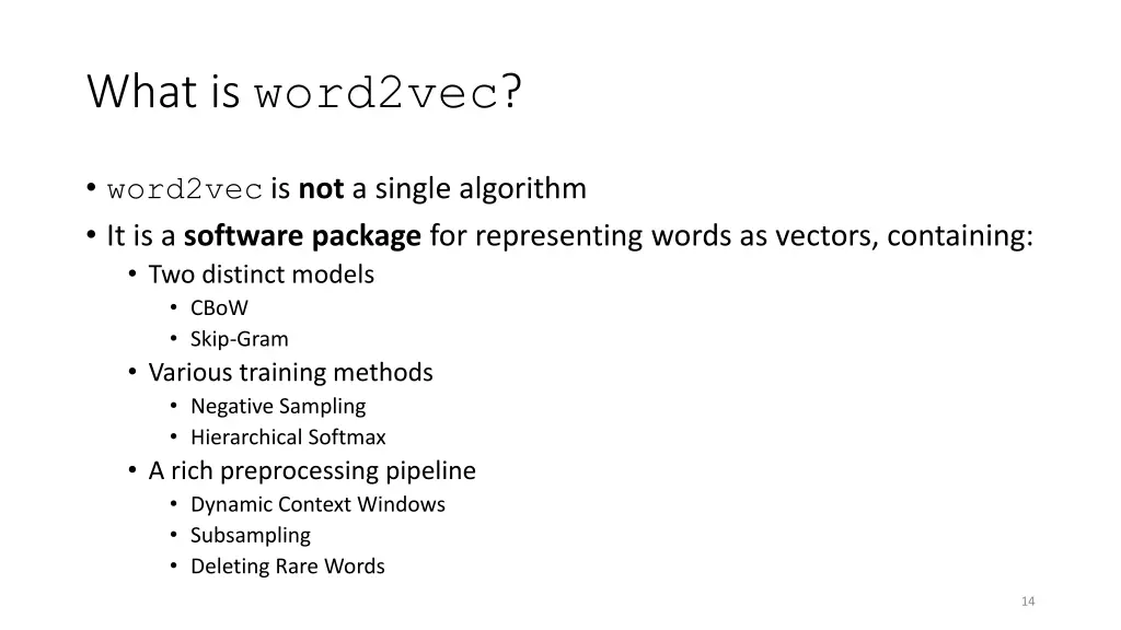 what is word2vec 2