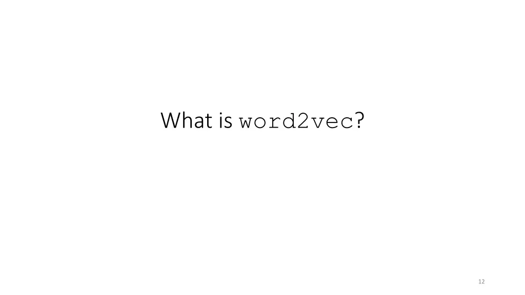 what is word2vec