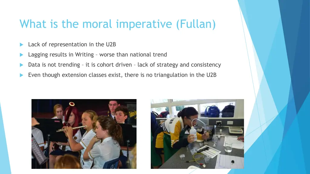 what is the moral imperative fullan