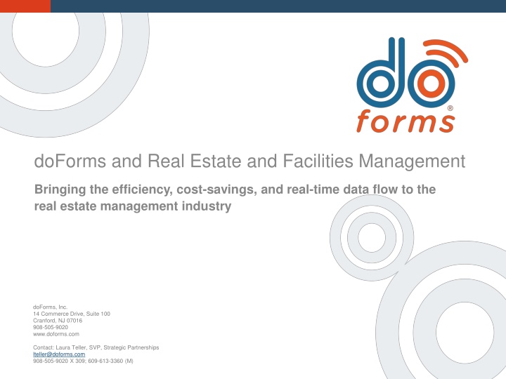 doforms and real estate and facilities management