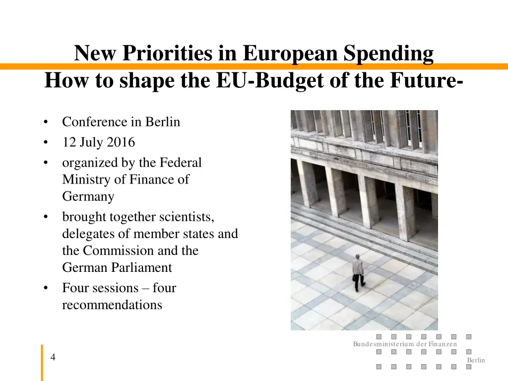 new priorities in european spending how to shape