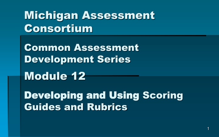 michigan assessment consortium common assessment