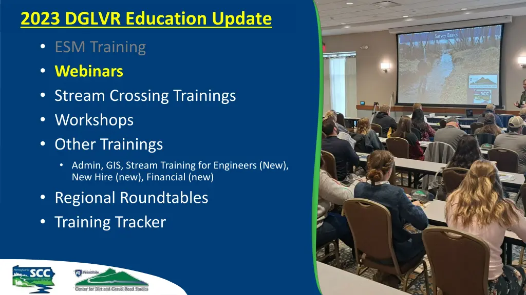 2023 dglvr education update esm training webinars 1