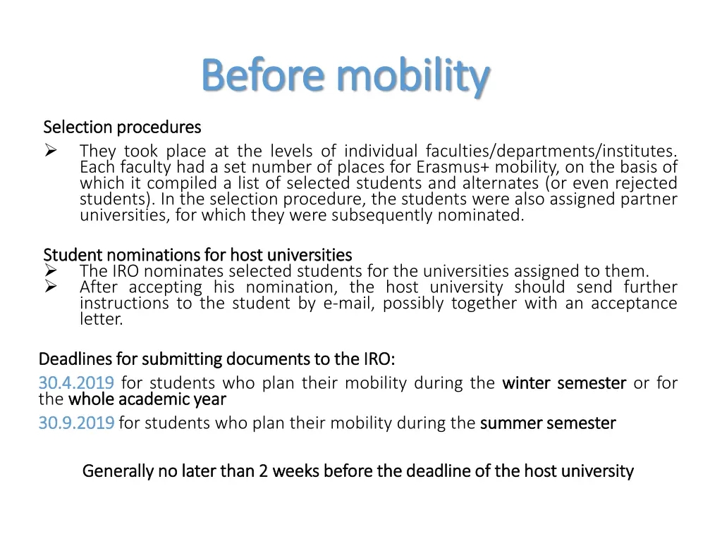 before before mobility mobility